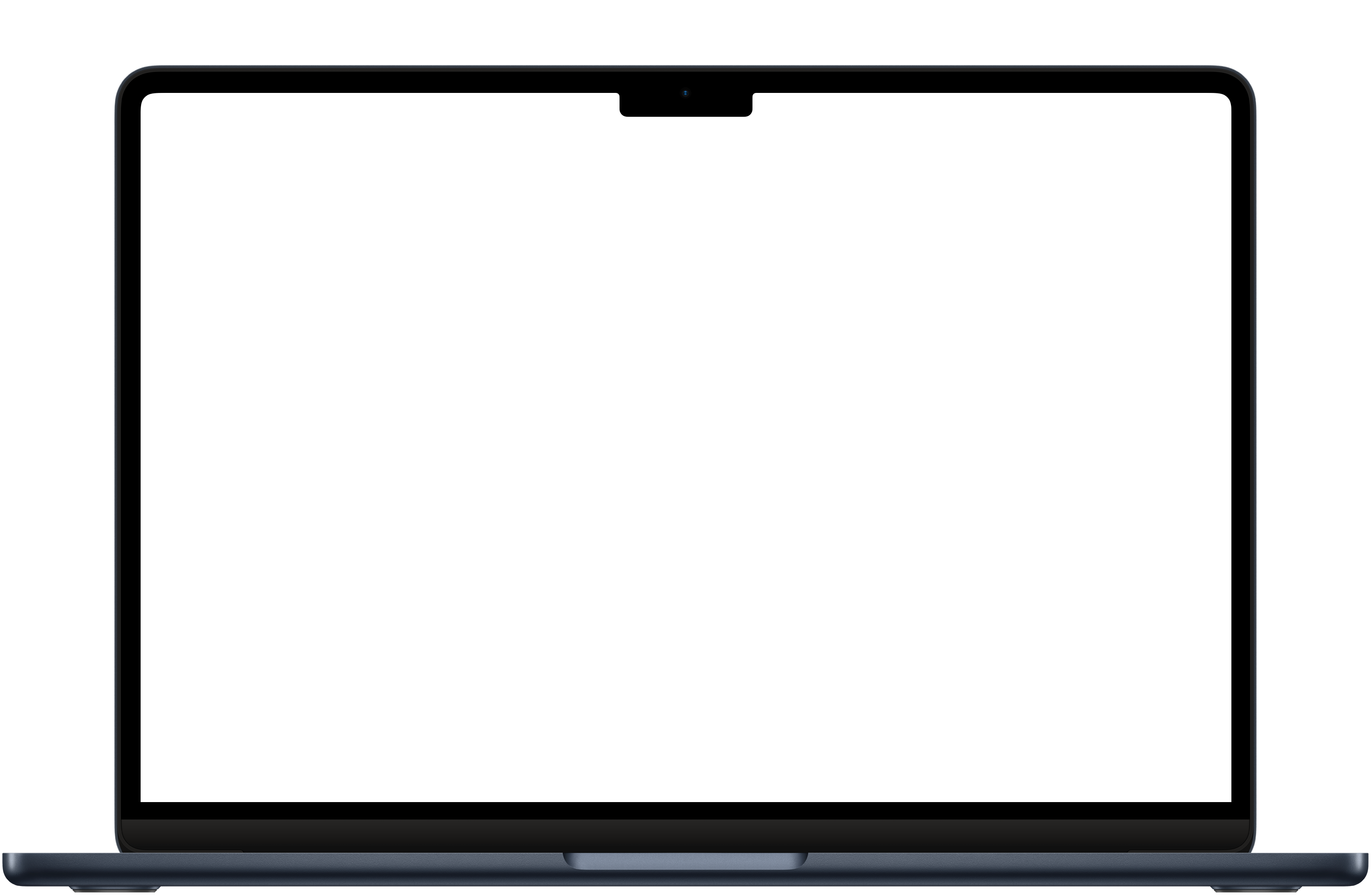 Navero performance attribution report in a laptop mockup